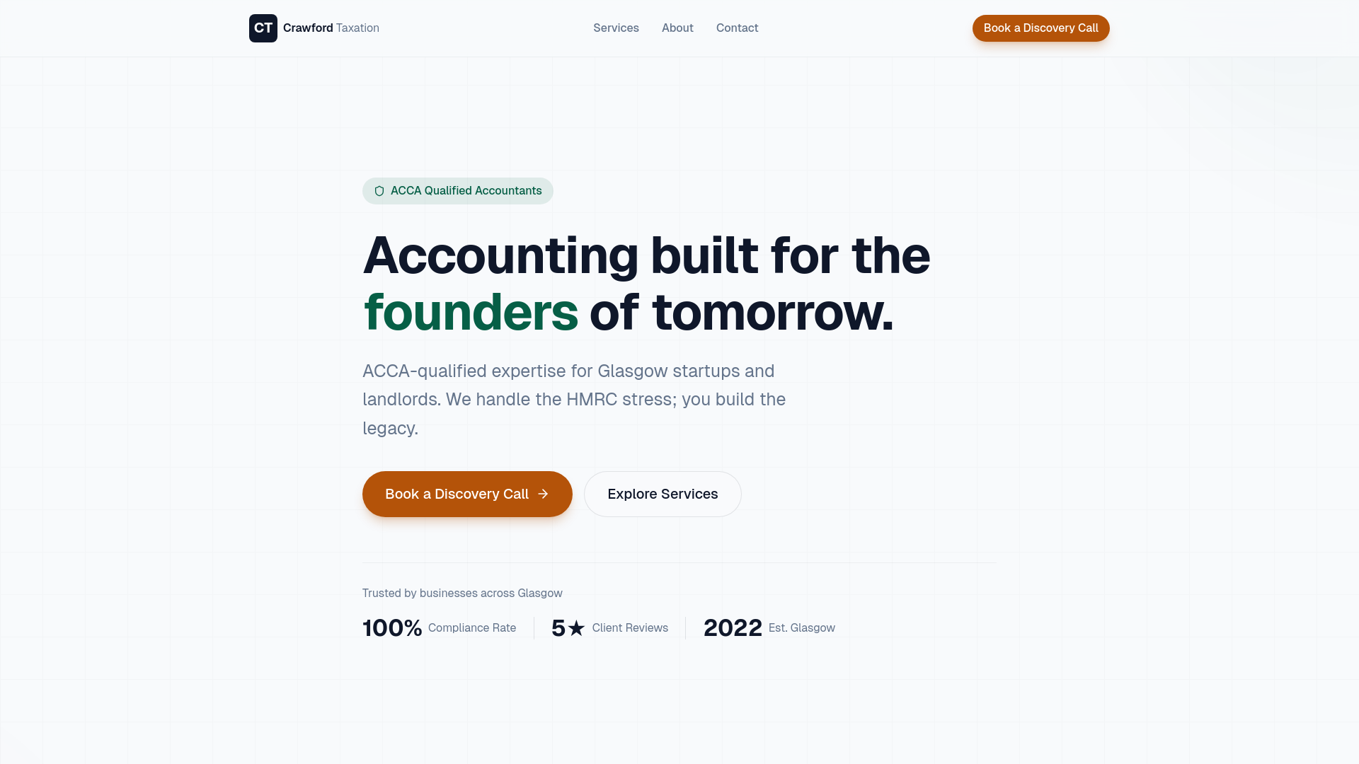 website screenshot of https://crawfordtaxation.pages.dev/
