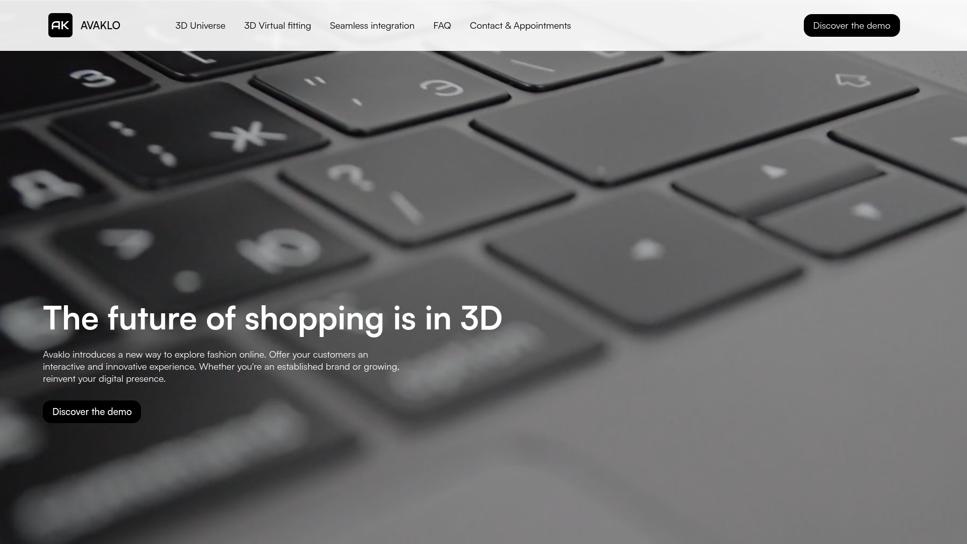website screenshot of https://avaclo-website.pages.dev/
