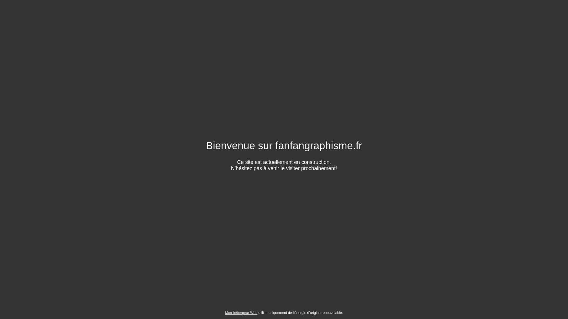 website screenshot of https://fanfangraphisme.fr/