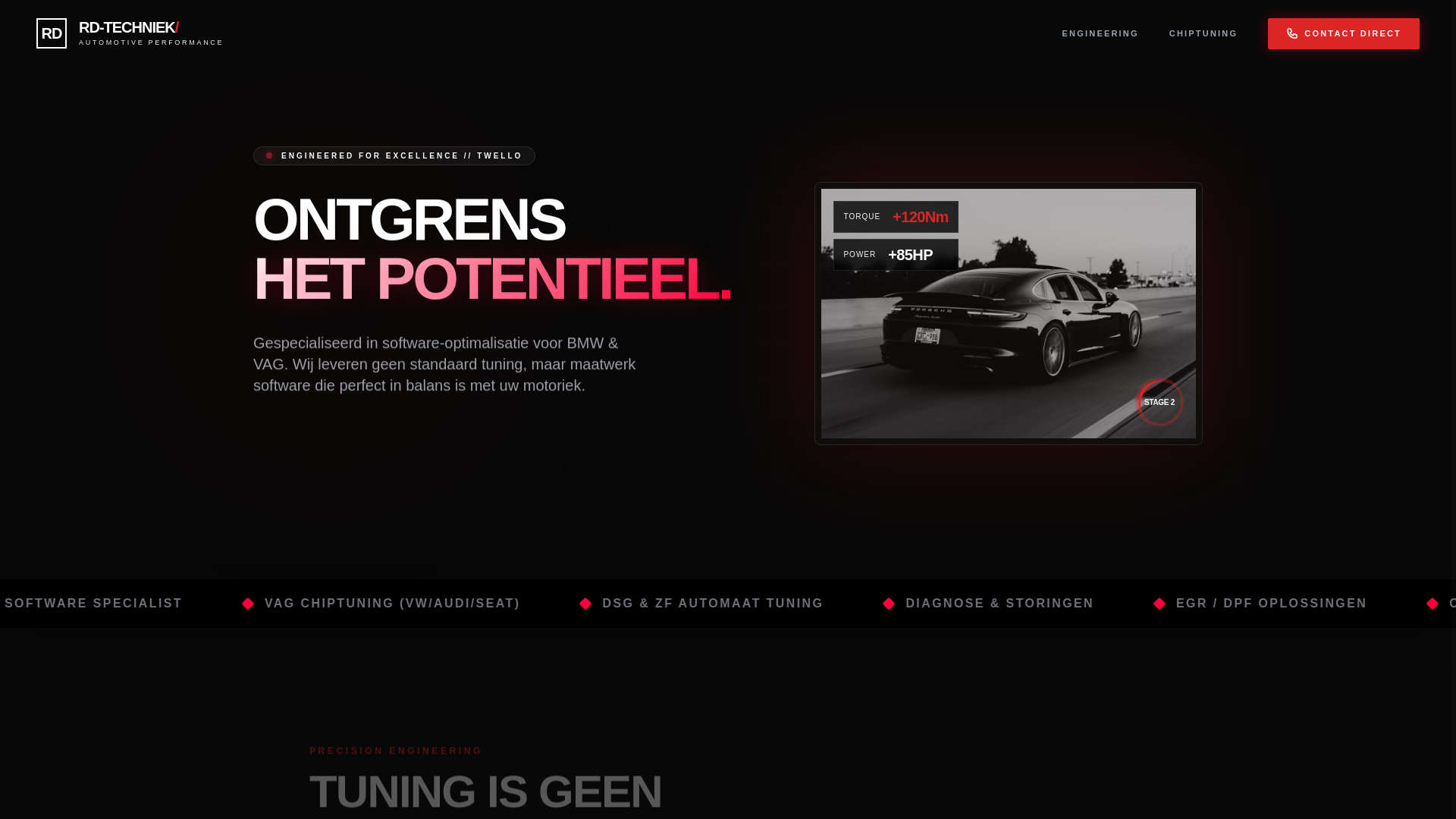 website screenshot of https://rdautomotive.pages.dev/