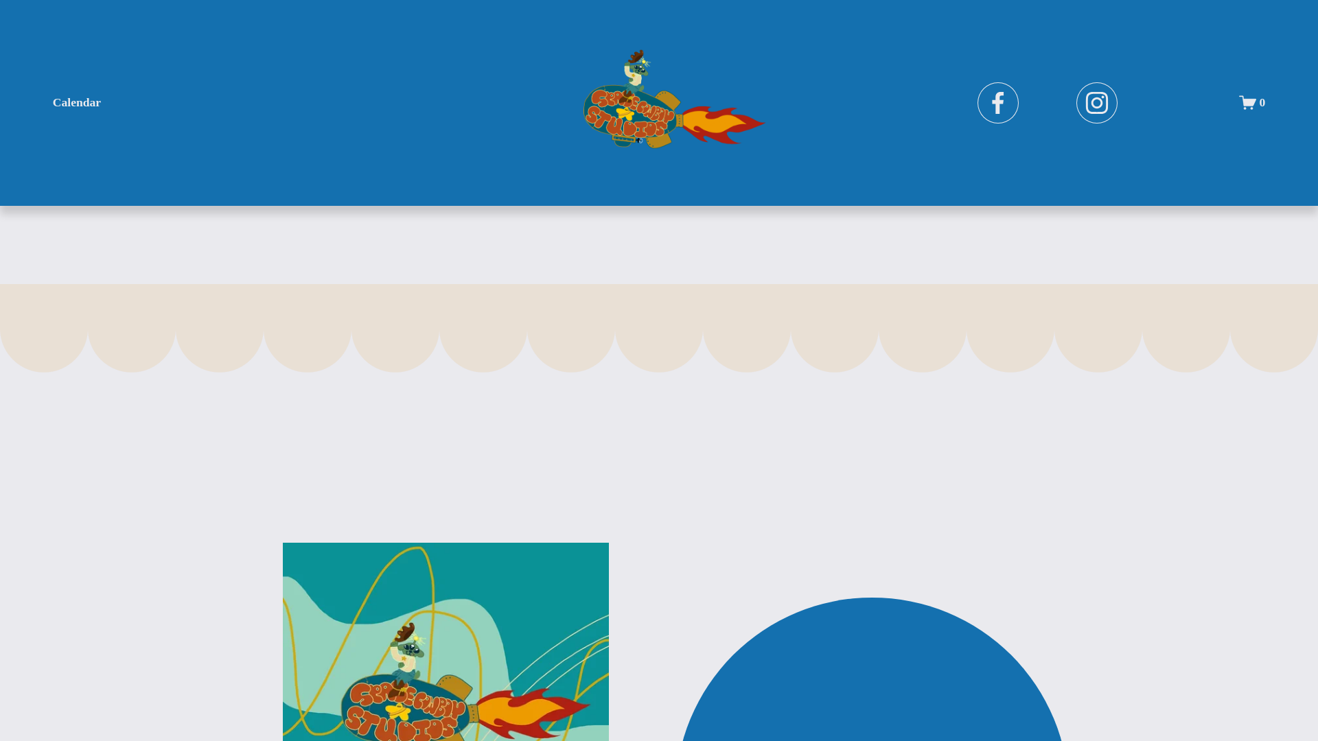 website screenshot of https://spacecowboystudios.org/