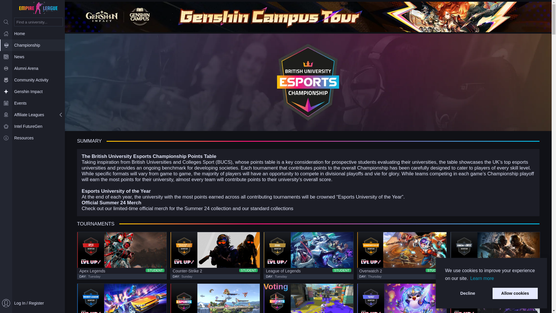 website screenshot of https://rift.sky-frags.net/hub/tournaments/