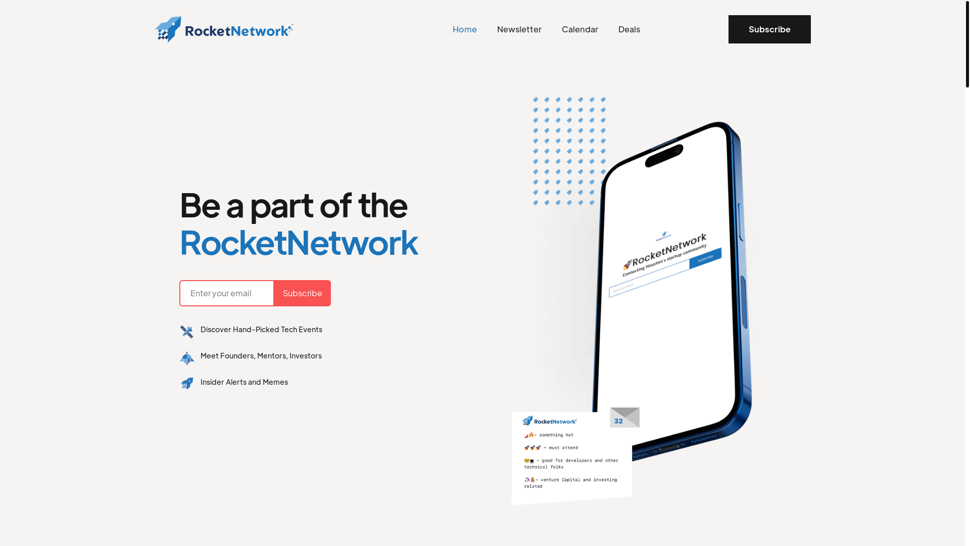 website screenshot of https://blogrocketnet.com/