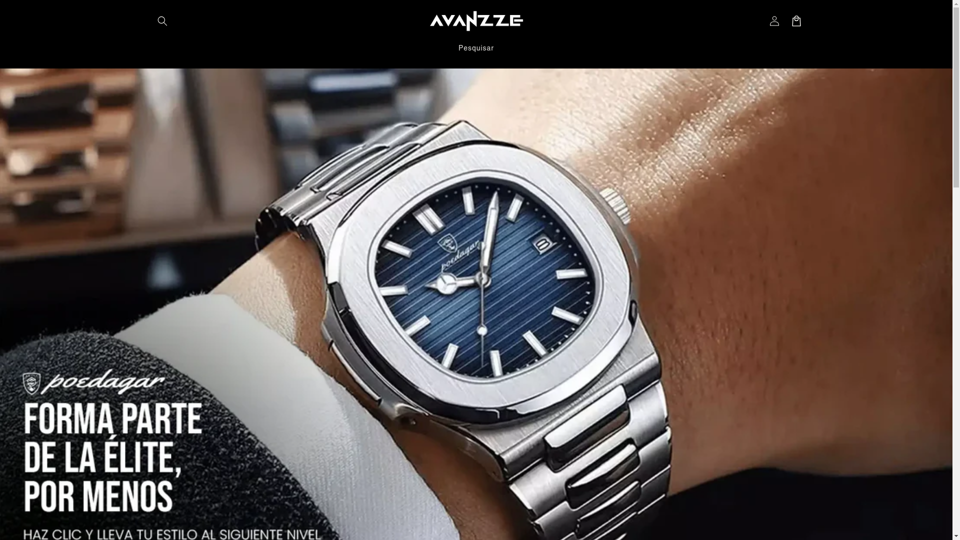 website screenshot of https://avannze.shop/