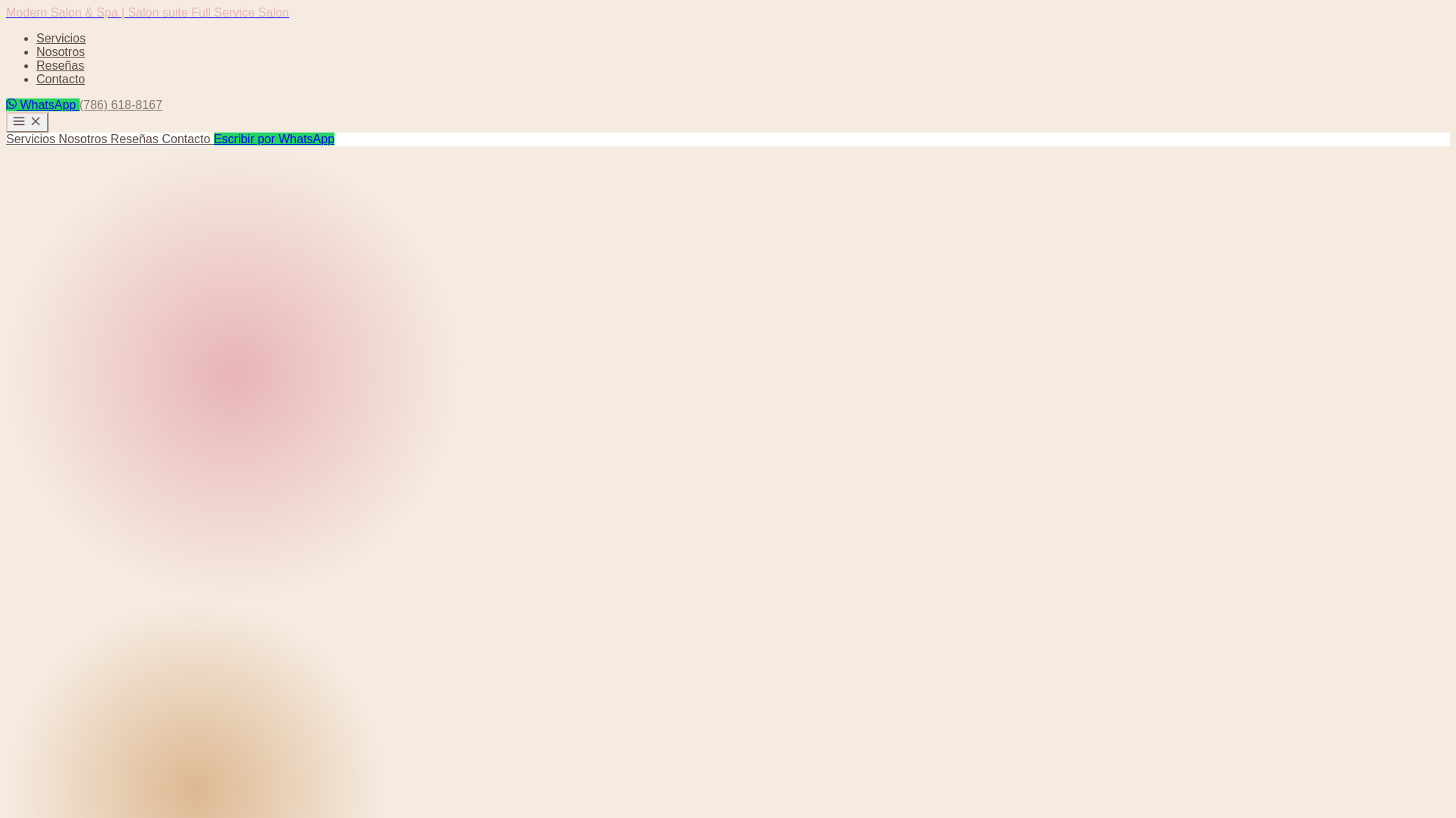website screenshot of https://demo-modern-salon-spa-salon.pages.dev/