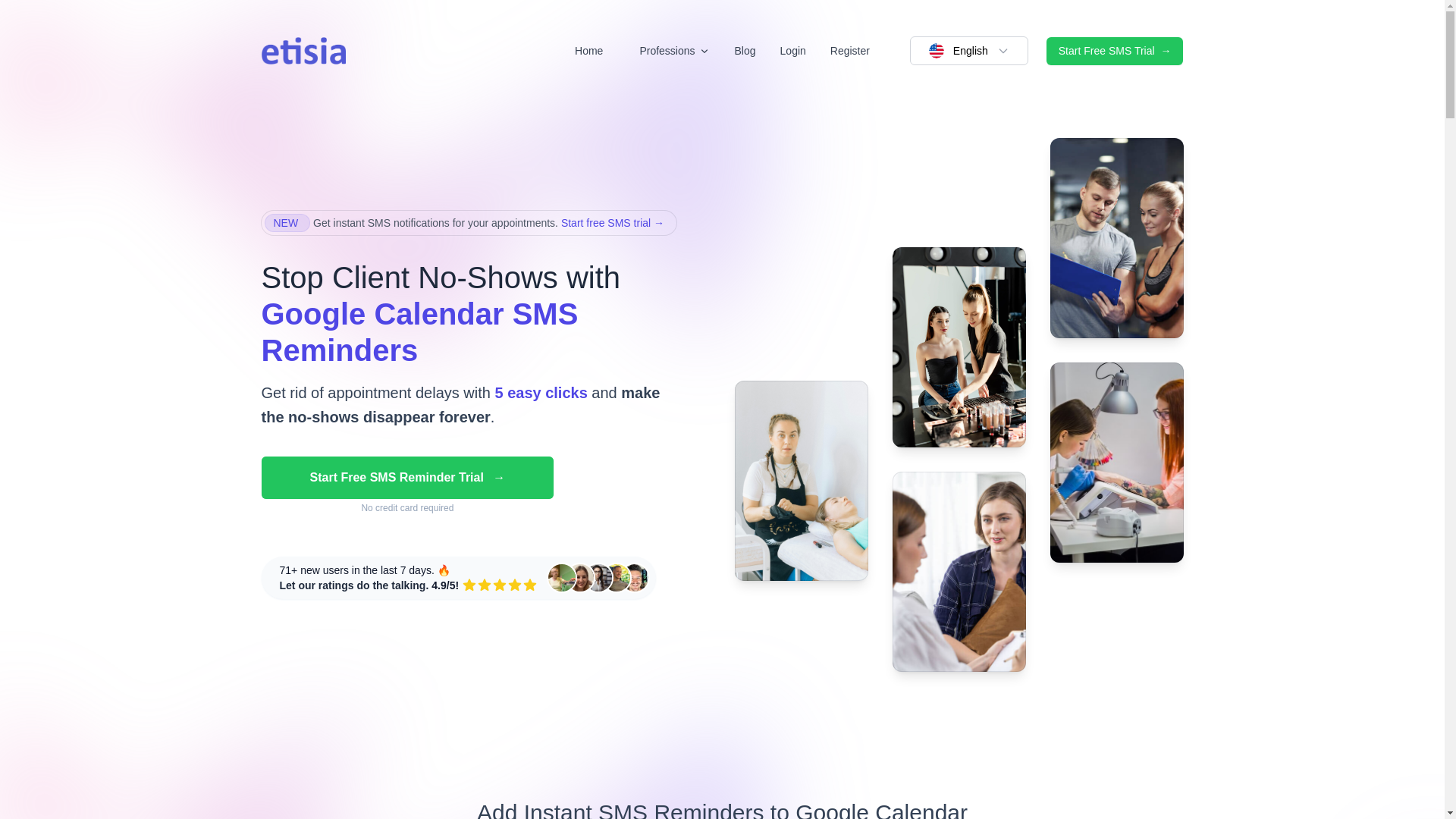 website screenshot of https://etisia-landing-2025.pages.dev/