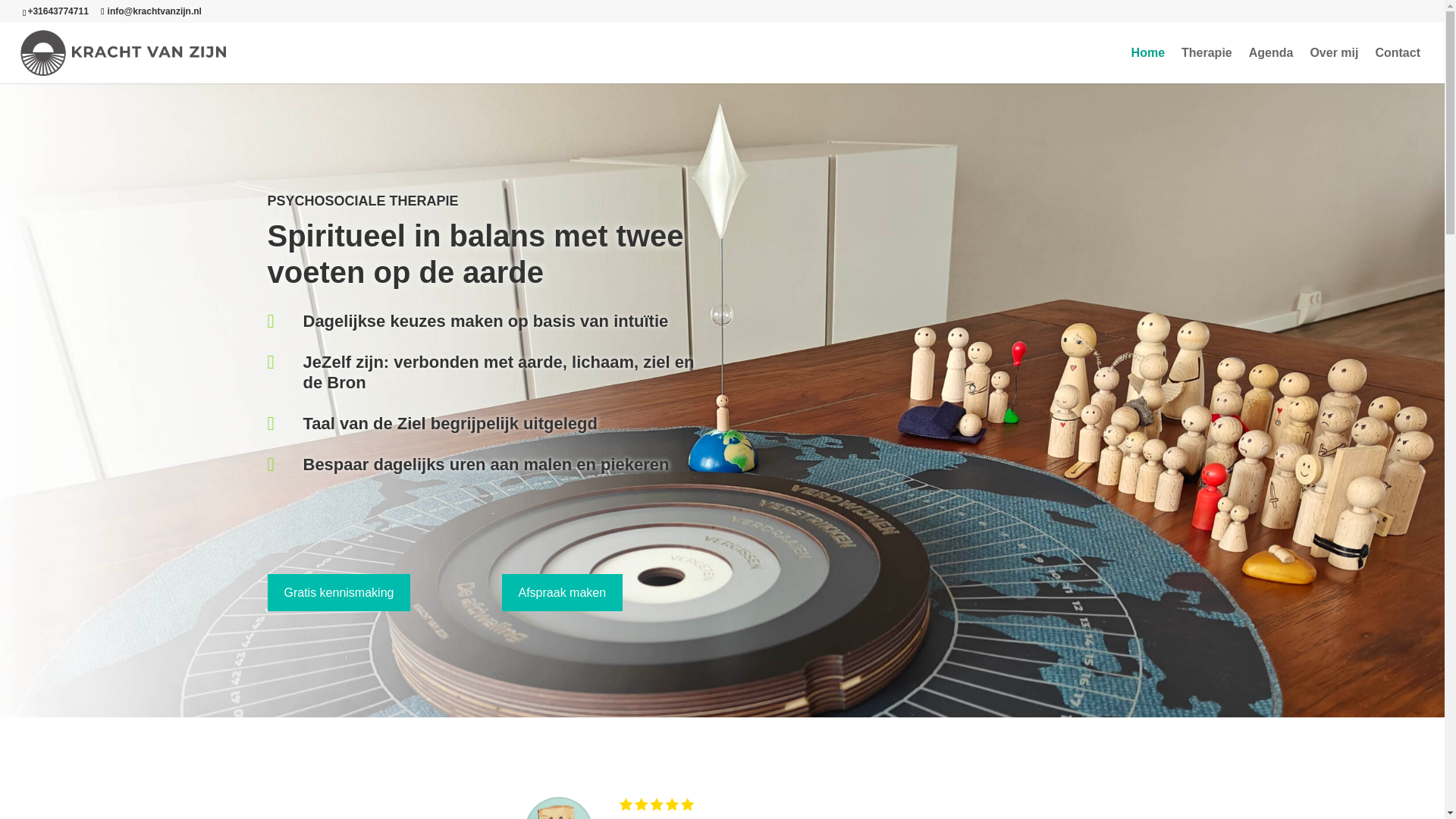 website screenshot of https://krachtvanzijn.com/