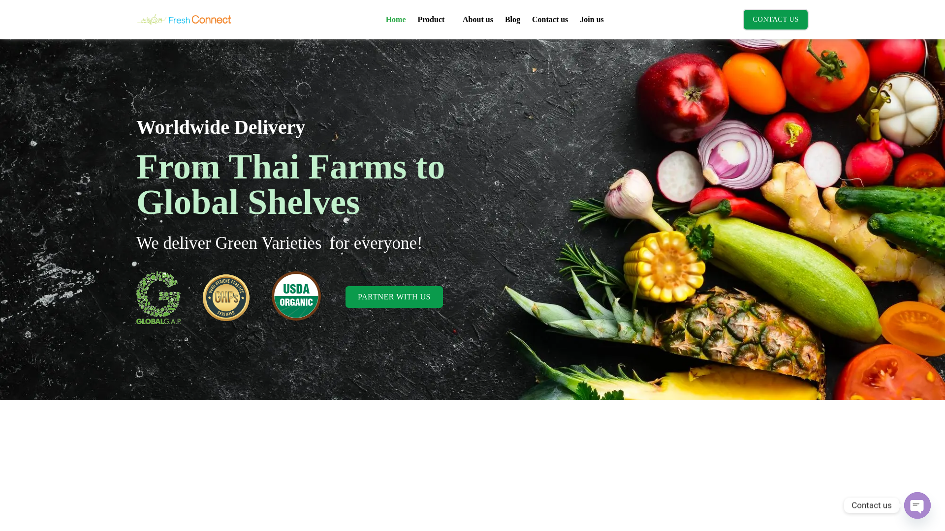 website screenshot of https://freshpoint-th.com/
