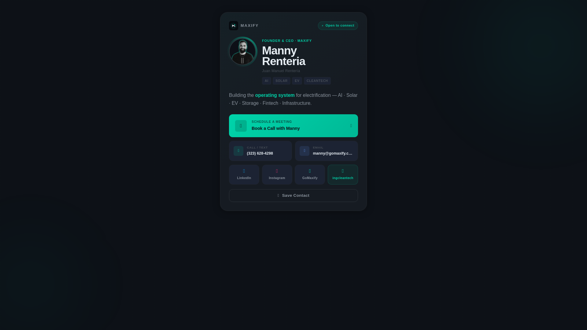 website screenshot of https://ingmannny-cleantech.pages.dev/