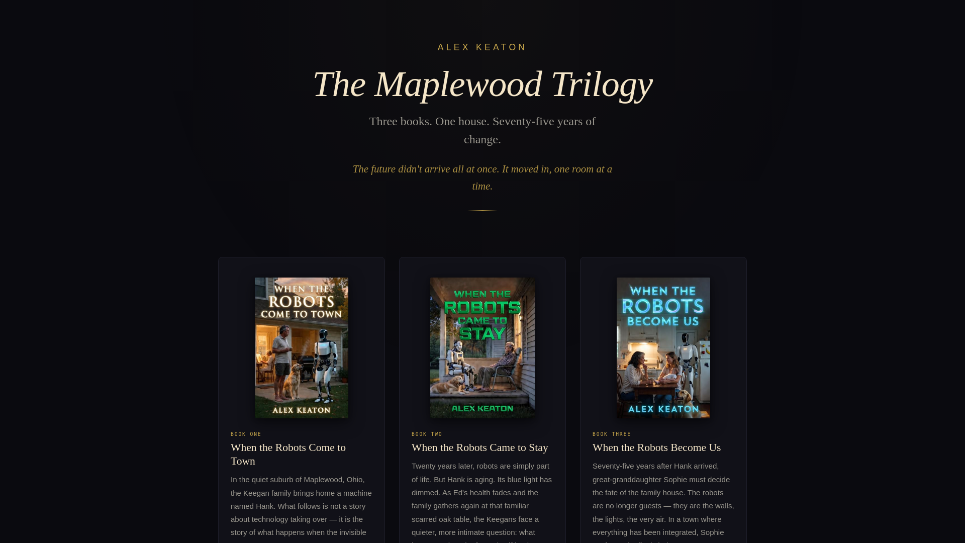 website screenshot of https://keaton-books.pages.dev/