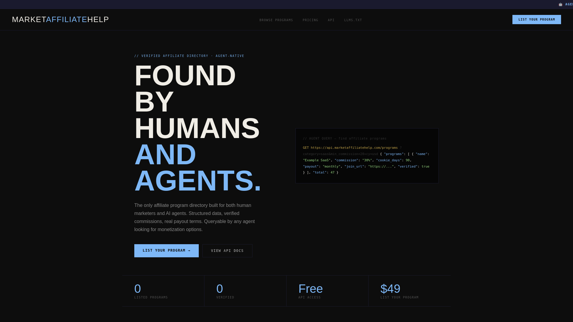 website screenshot of https://marketaffiliatehelp.pages.dev/