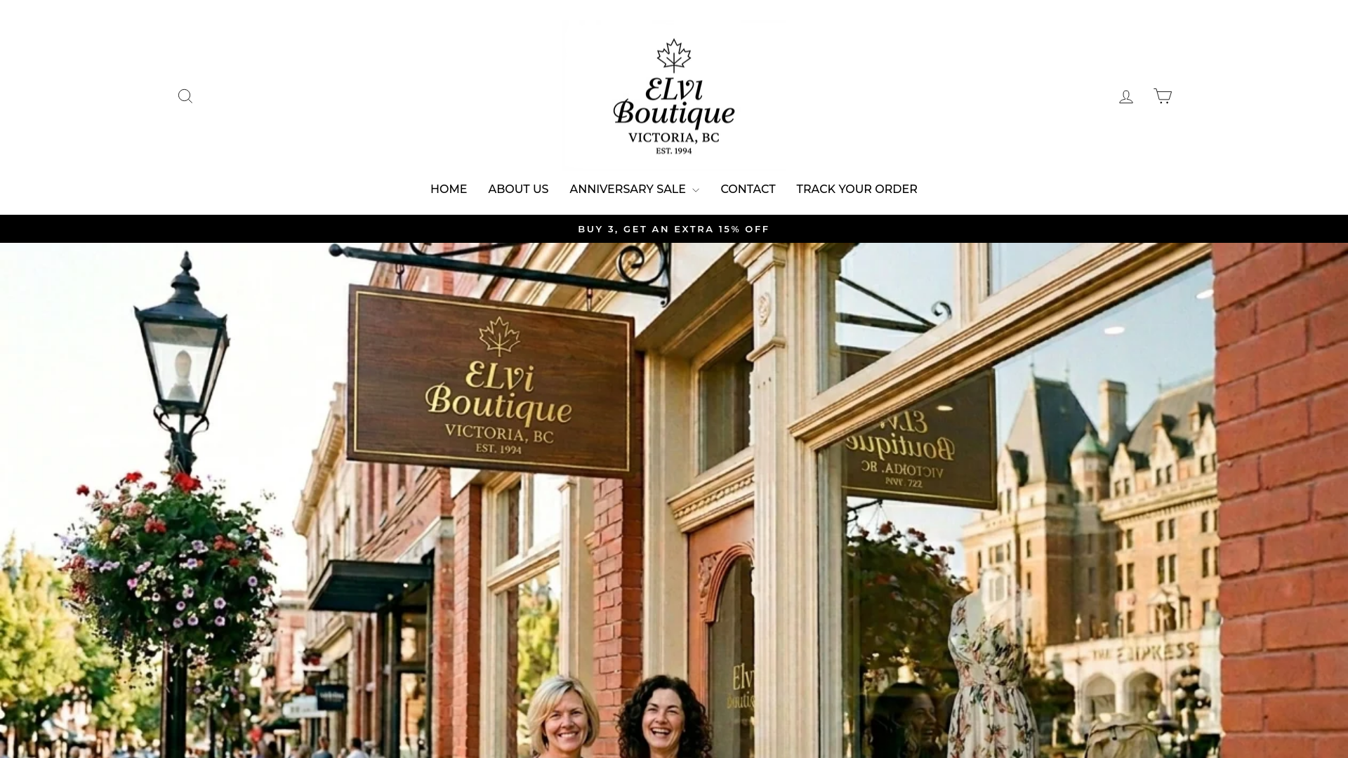 website screenshot of https://maplegraceboutique.com/