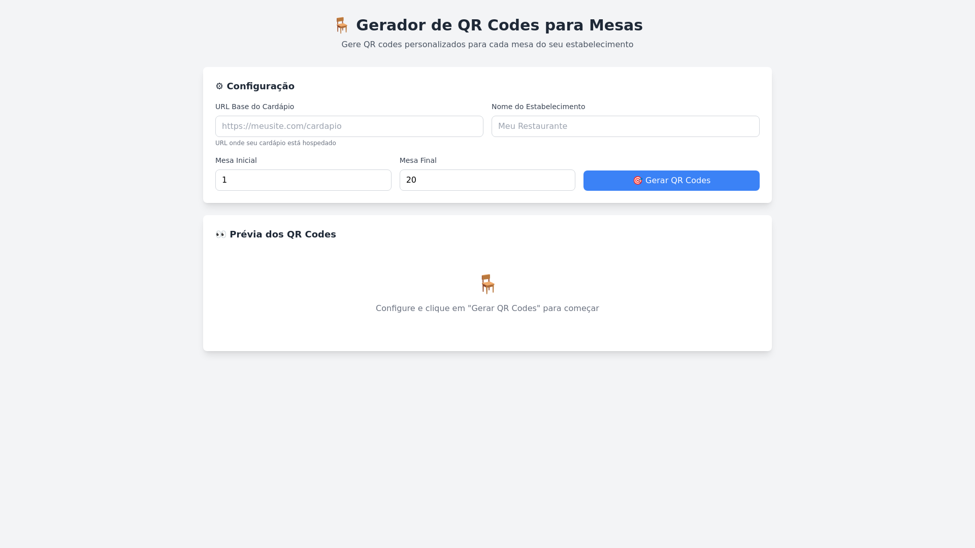 website screenshot of https://qrcodemesas.pages.dev/