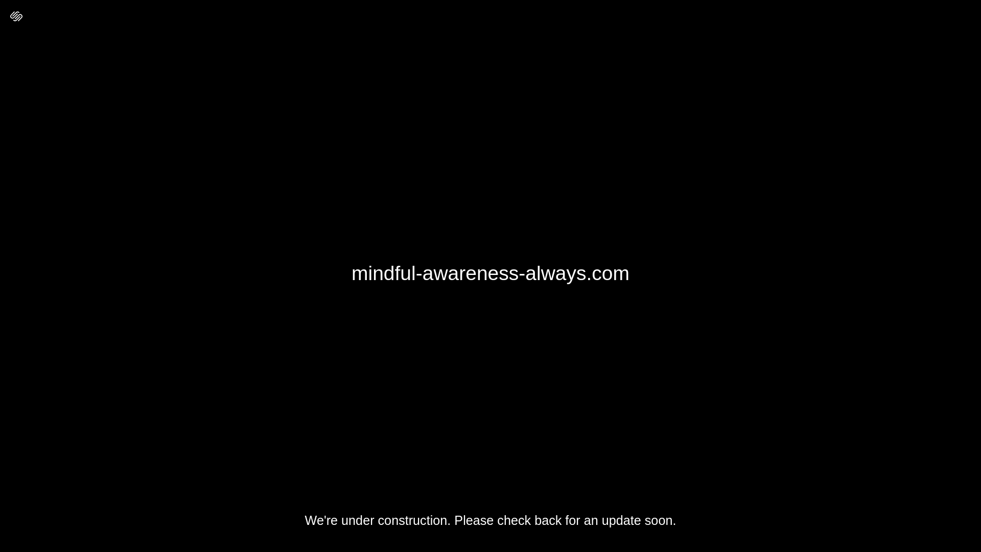 website screenshot of https://mindful-awareness-always.com/