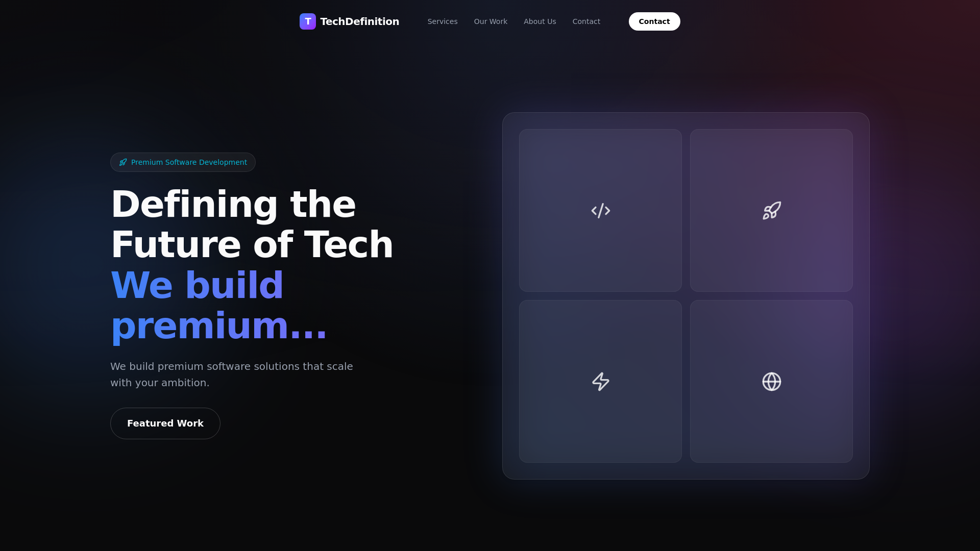 website screenshot of https://techdefinition.pages.dev/