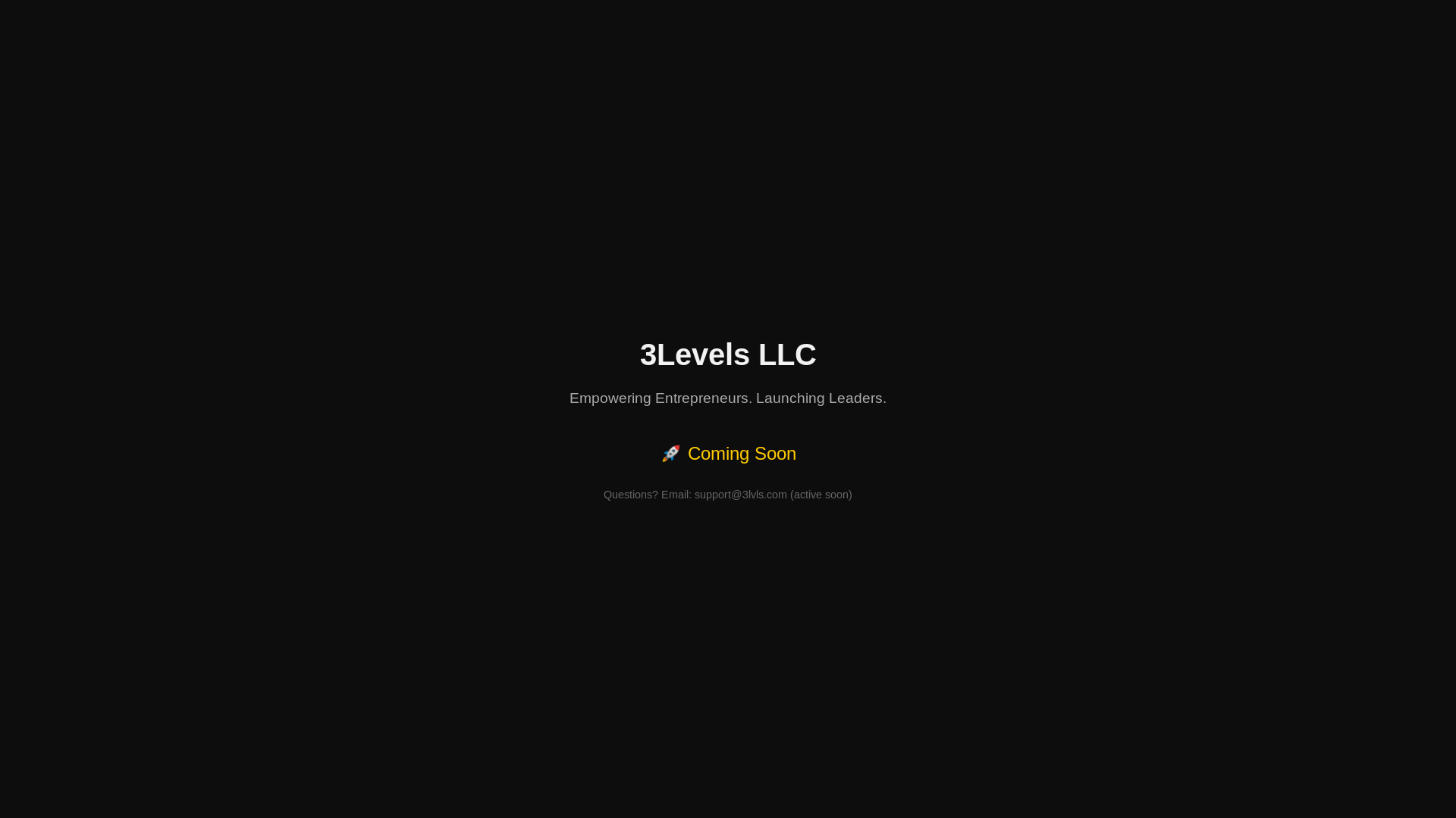 website screenshot of https://3lvls-clean.pages.dev/