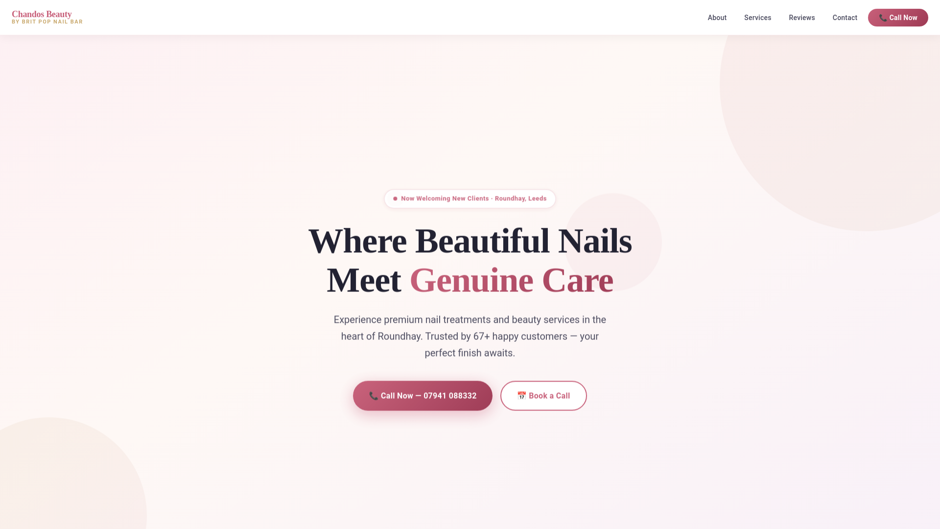 website screenshot of https://chandos-beauty-by-brit-pop-nail-bar.pages.dev/