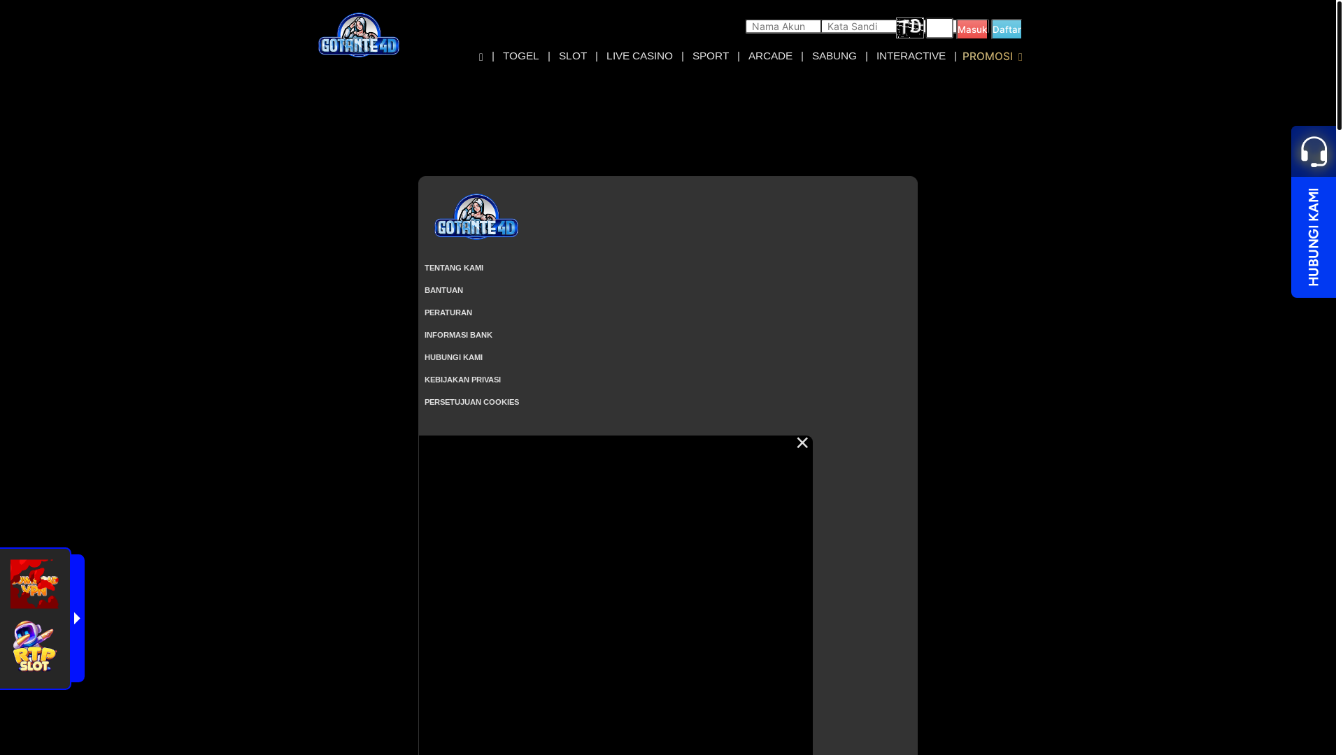 website screenshot of https://gotante4dx6.beauty/