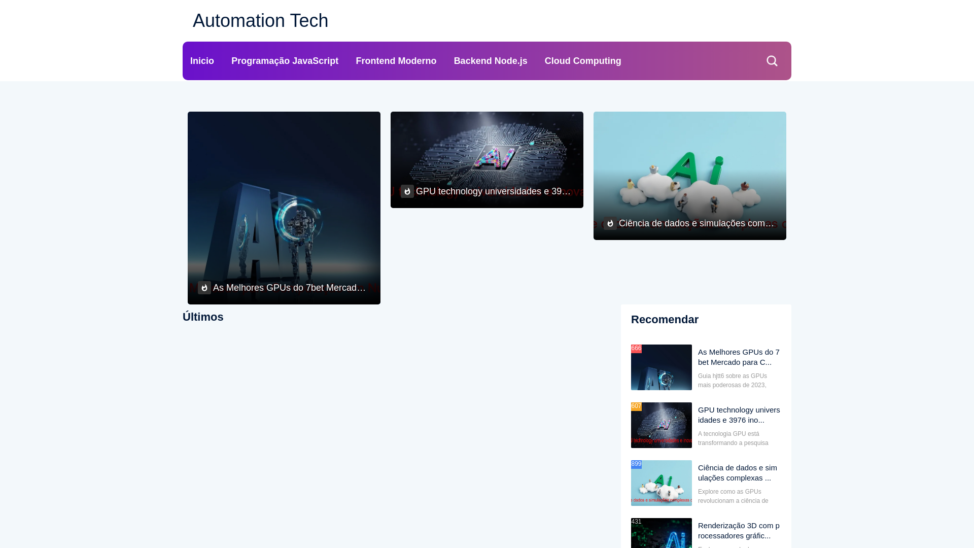website screenshot of https://aiautomatizacao1.com/