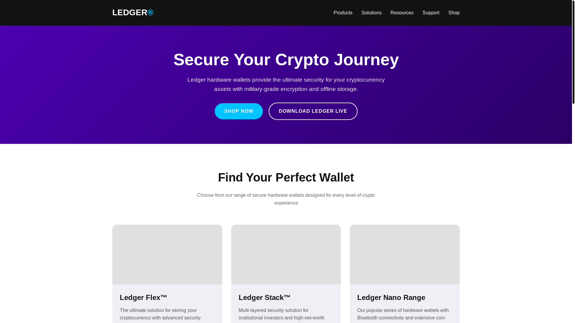 website screenshot of https://secure-ledger-org.pages.dev/