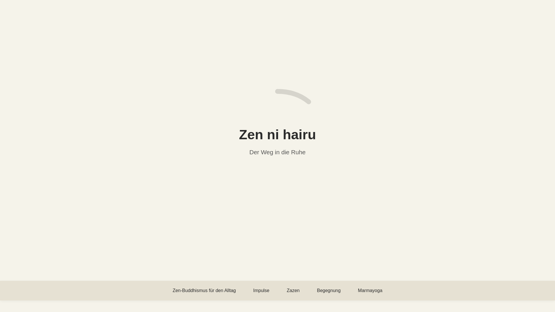 website screenshot of https://zenhairu.ch/
