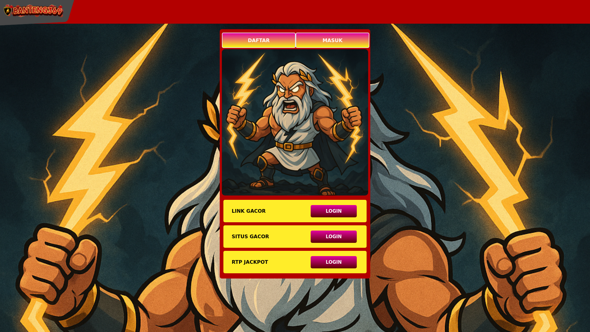 website screenshot of https://inibanteng369.pages.dev/