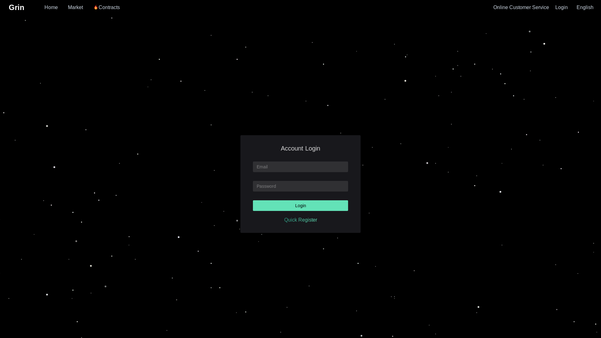 website screenshot of https://grinytk.cc/
