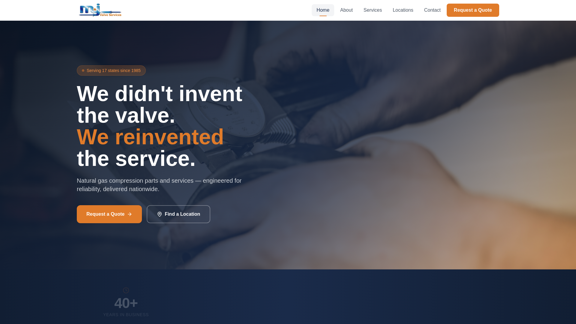 website screenshot of https://mjvalve-ese.pages.dev/