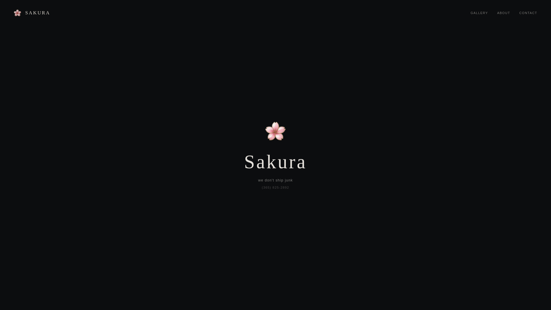website screenshot of https://sakura-toronto.pages.dev/
