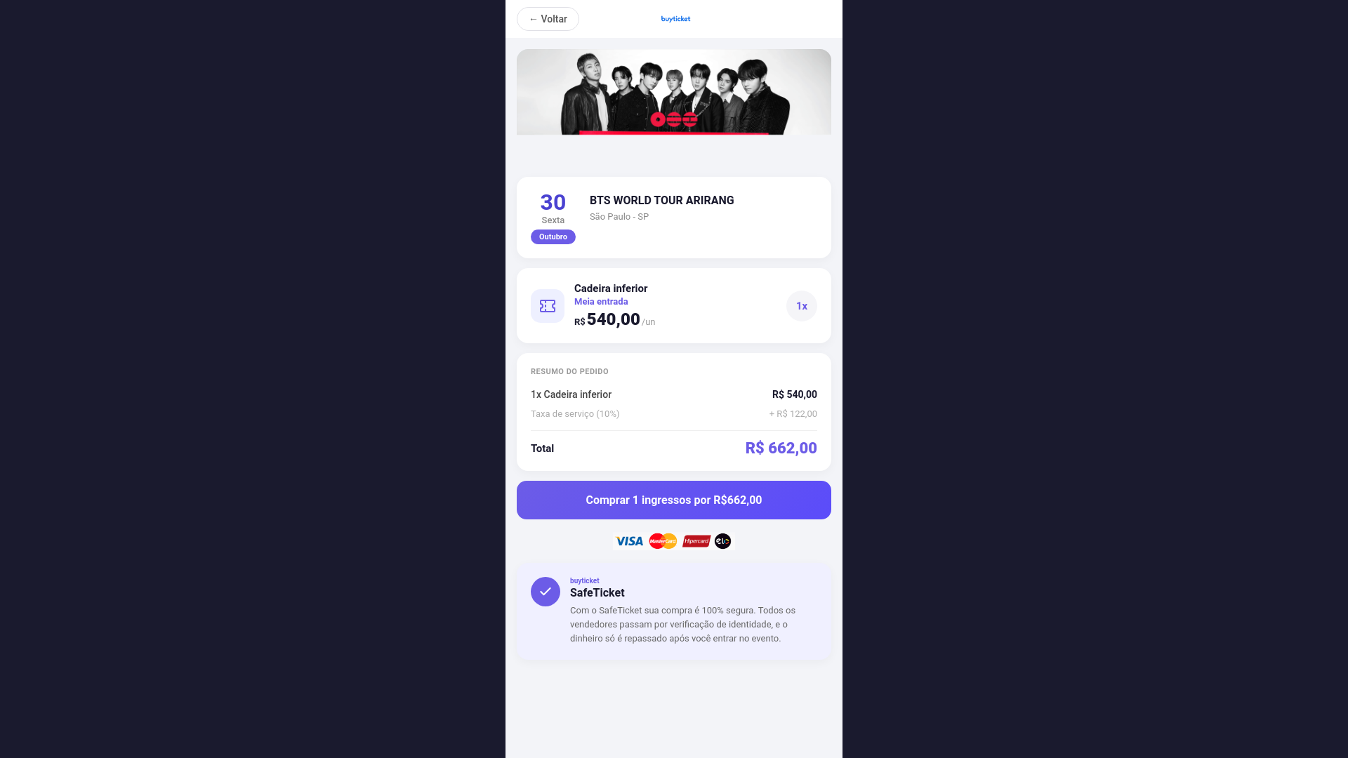 website screenshot of https://buyticket2026.online/