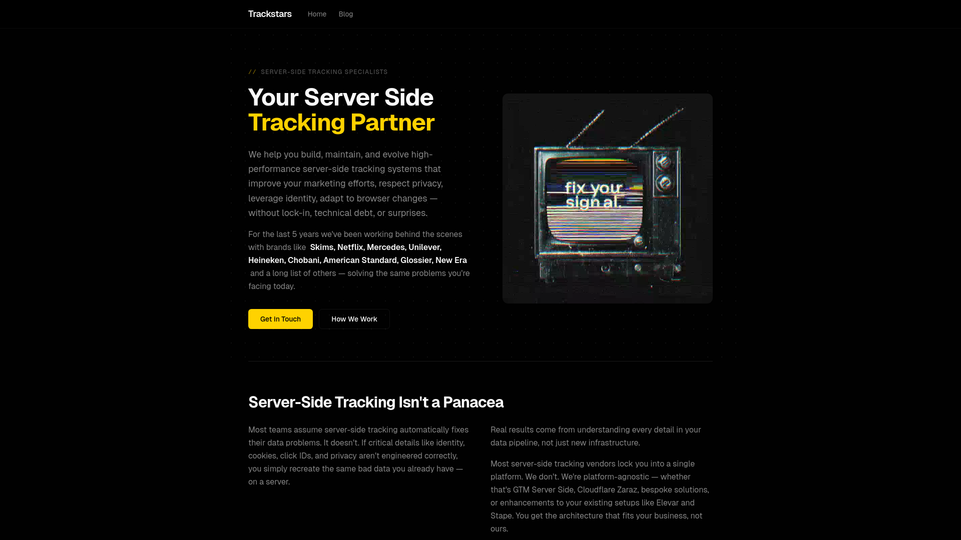website screenshot of https://trackstarswebsite.pages.dev/