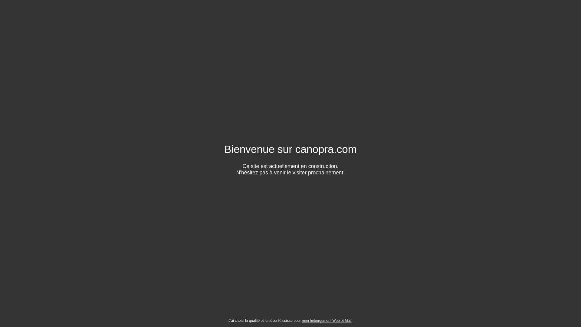 website screenshot of https://canopra.io/