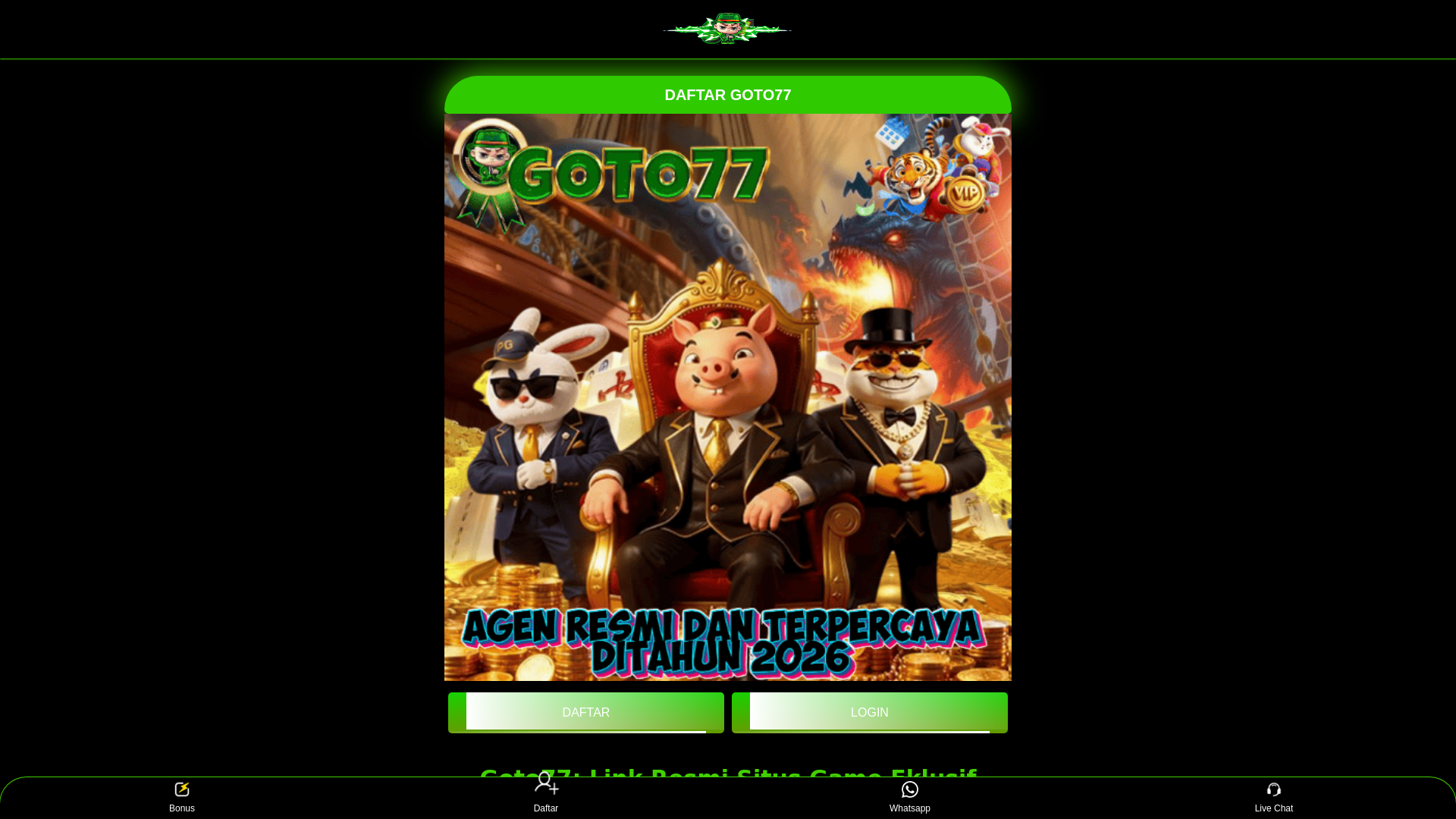 website screenshot of https://goto77-masuk-com.pages.dev/