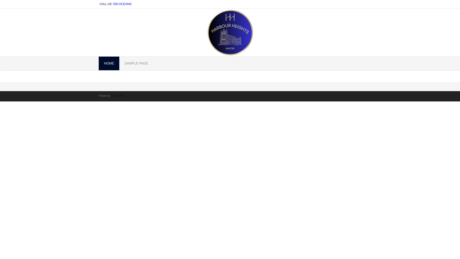 website screenshot of https://harbourheightswhitby.com