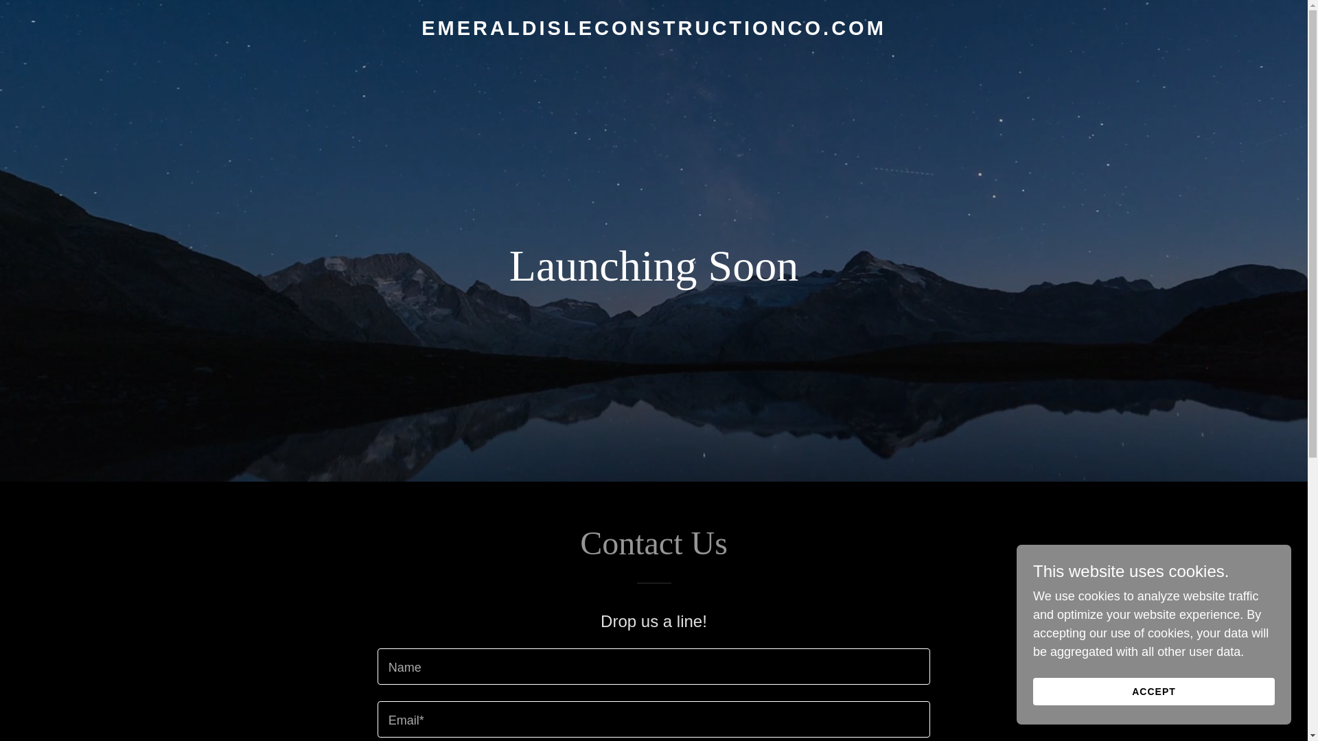 website screenshot of https://emeraldisleconstructionco.com/