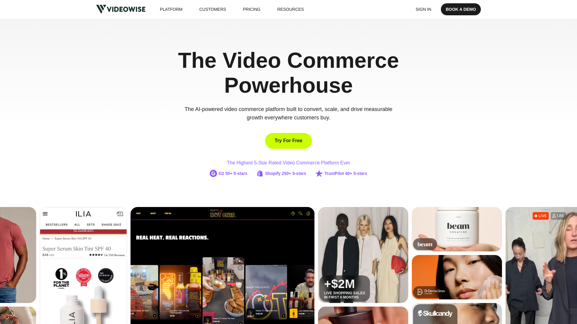 website screenshot of https://videowisesync.co