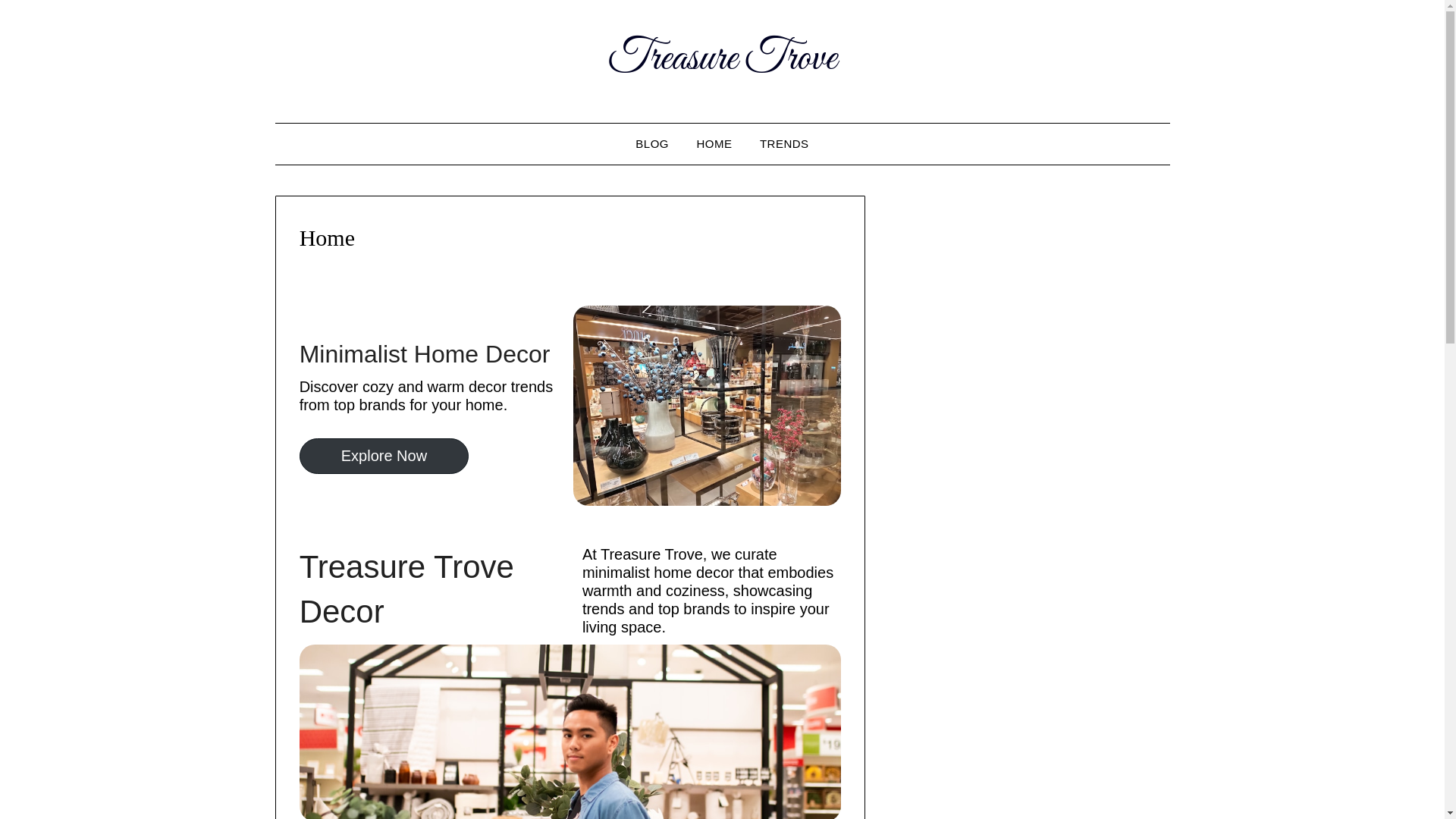 website screenshot of https://intomytreasuretrove.com/