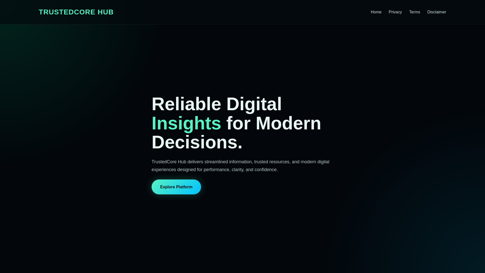 website screenshot of https://trustedcorehub-online.pages.dev/