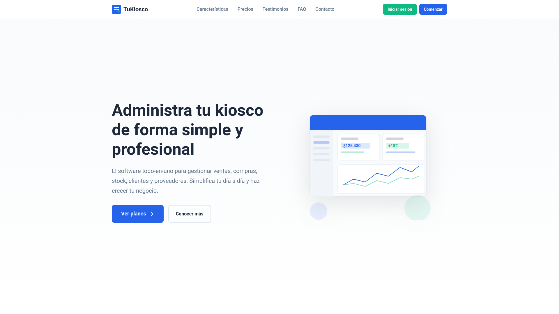 website screenshot of https://ecommerce-landing-tukiosco.pages.dev/