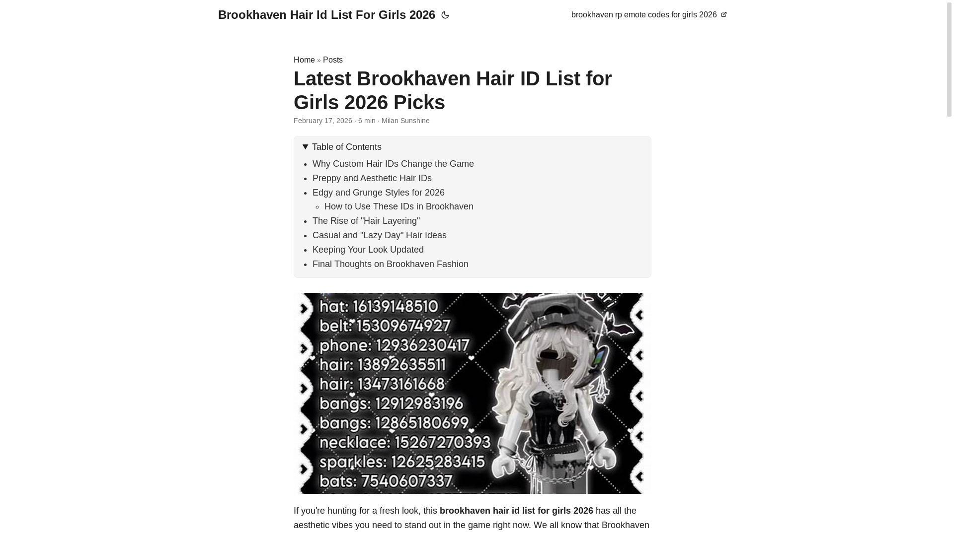 website screenshot of https://brookhaven-hair-id-list-for-girls-2026.pages.dev/