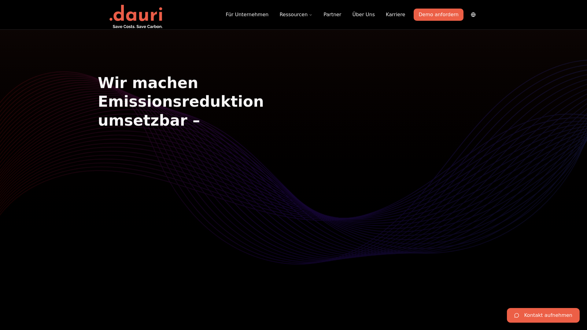 website screenshot of https://www.dauri.de/