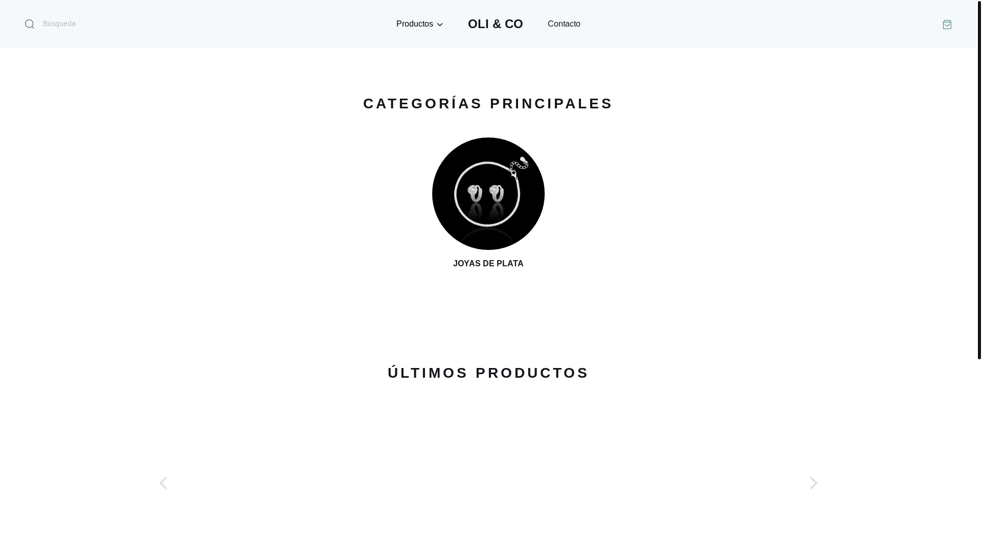 website screenshot of https://oliandco.site/