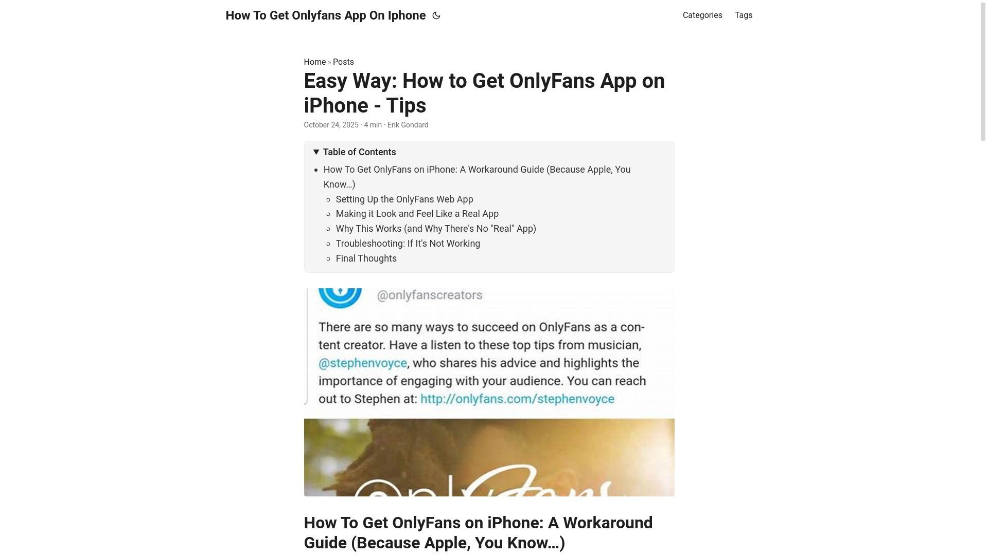 website screenshot of https://how-to-get-onlyfans-app-on-iphone.pages.dev/