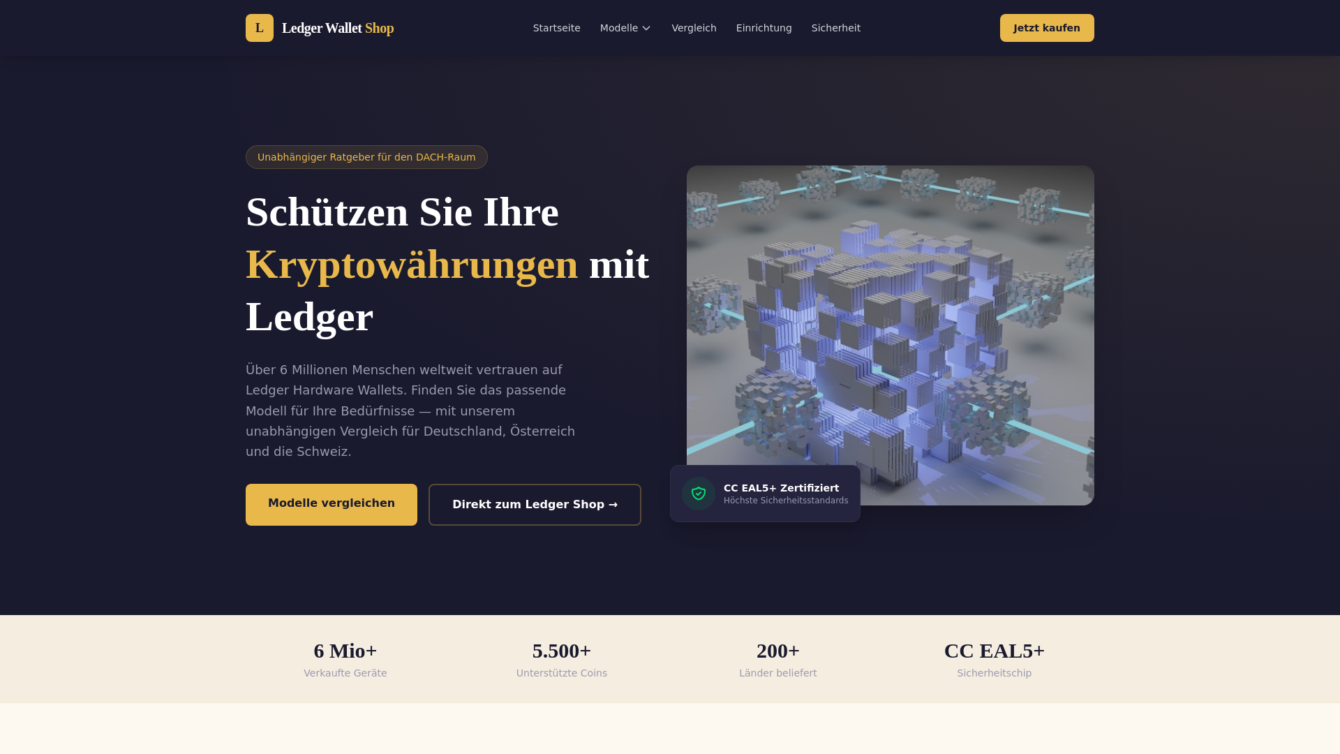 website screenshot of https://ledgerwalletshop-de.pages.dev/