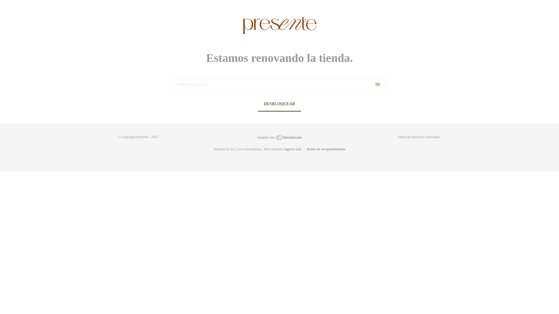 website screenshot of https://presentebyemf.ar/