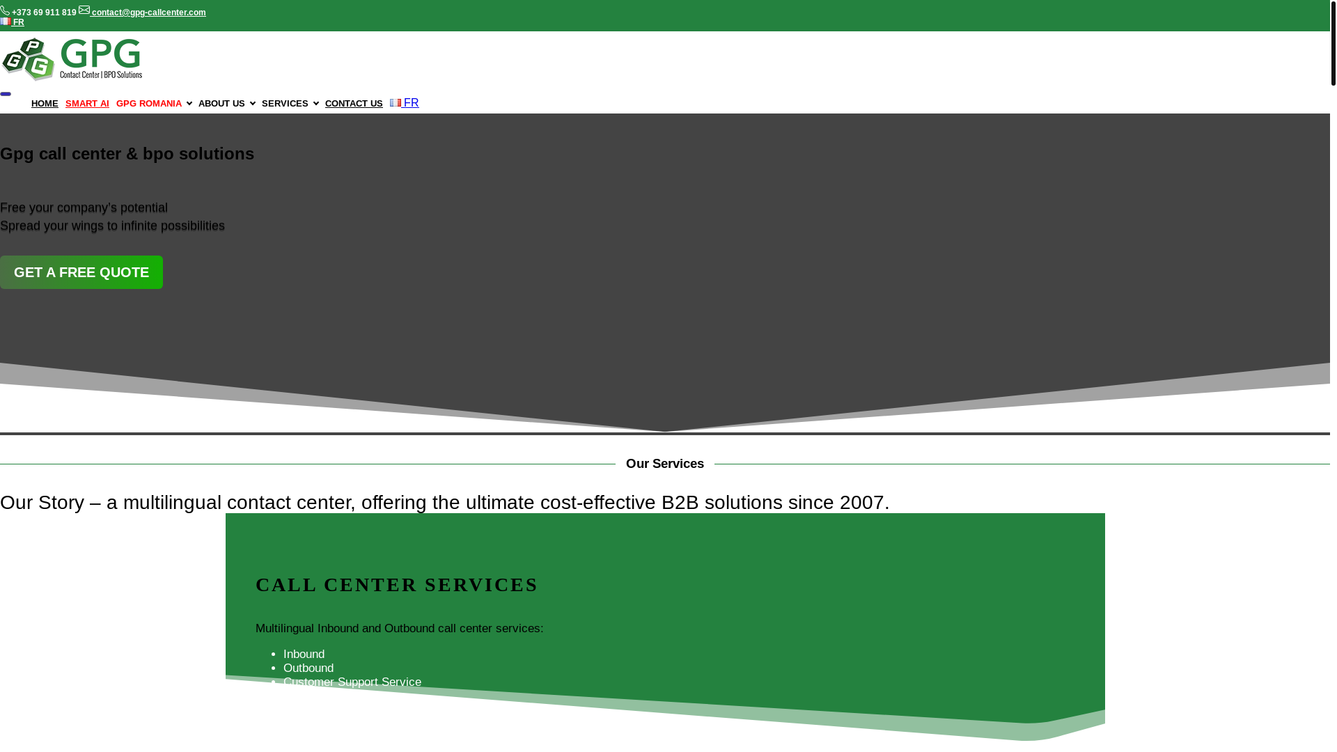 website screenshot of https://gpgforce.com/