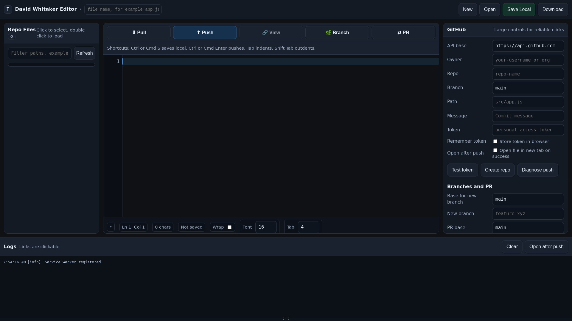 website screenshot of https://githubsave.pages.dev/