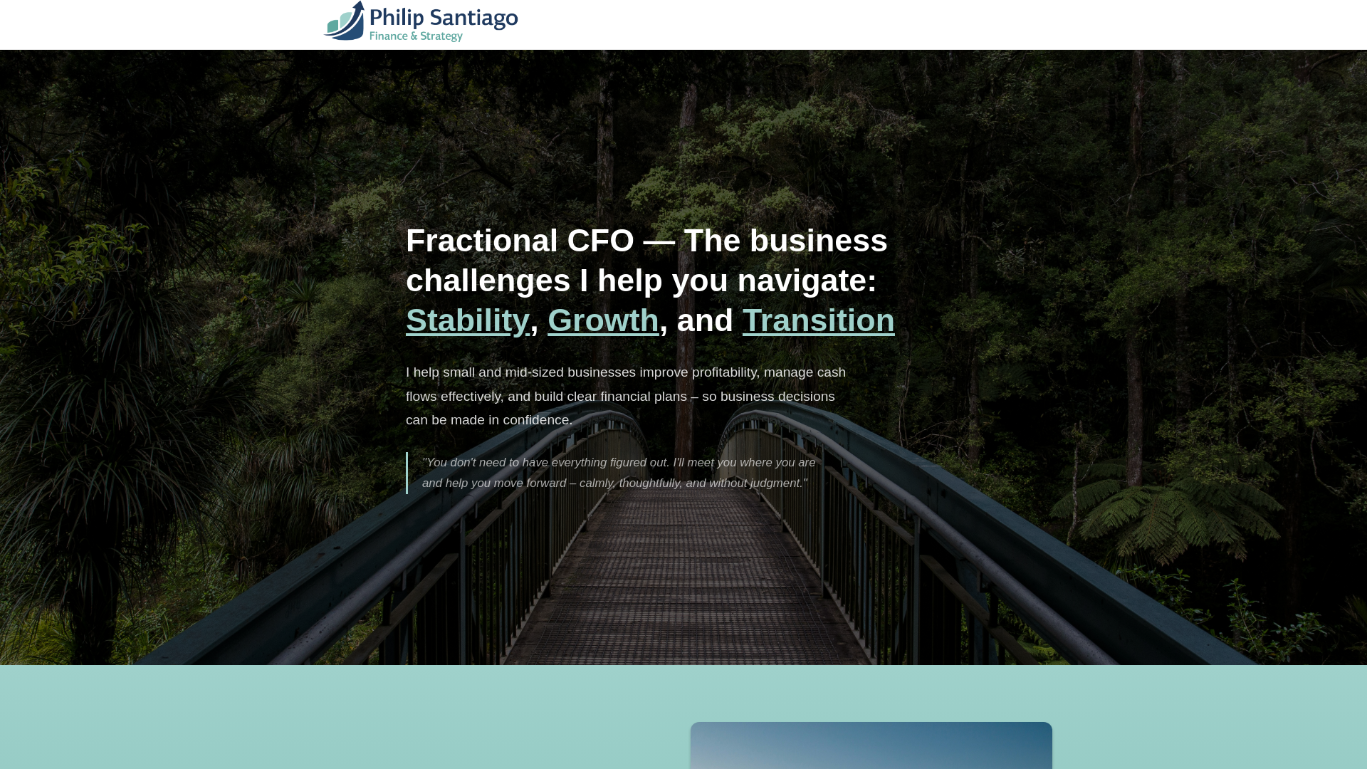 website screenshot of https://philipsantiago.pages.dev/