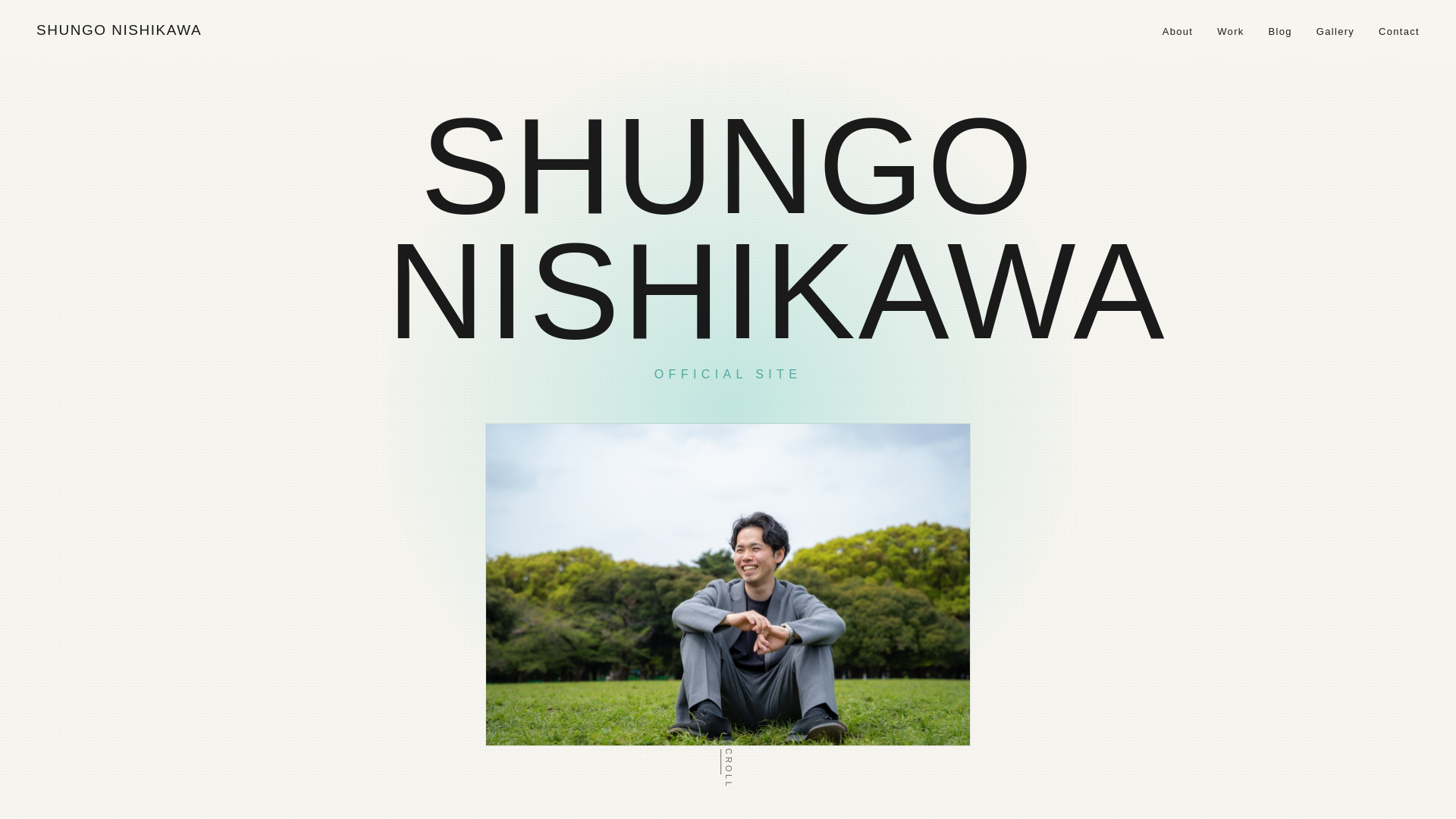 website screenshot of https://shungo-nishikawa5402.com/