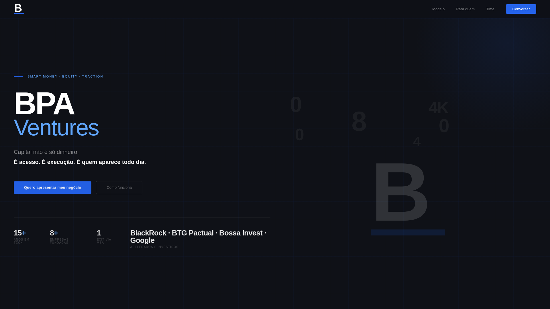 website screenshot of https://bpa-ventures.pages.dev/